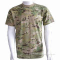 Camouflage T-shirt, made of 100% cotton, long staple
